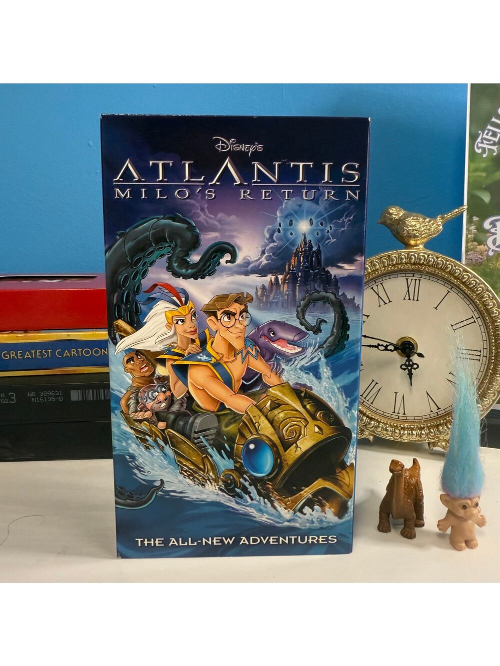 Atlantis Milo’s Return VHS 2003 Disney Adventure Vintage Tape